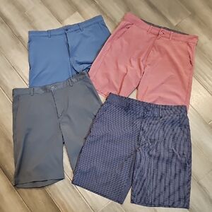Nike Men's Shorts Set - Blue, Pink, Gray, Navy Plaid
